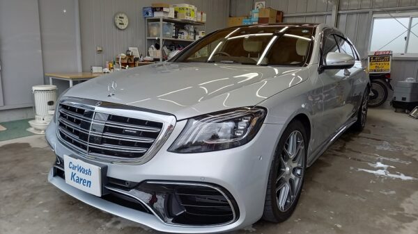 メルセデスベンツ　S63　AMG　クラスM施工。