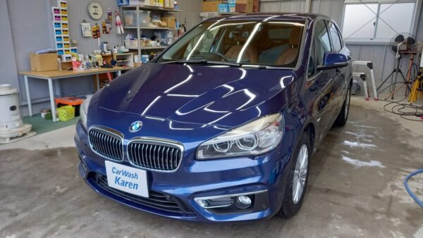 BMW コーテイング施工。